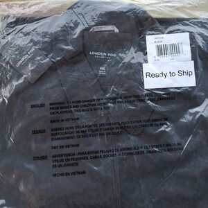 London Fog Men's Black Jacket